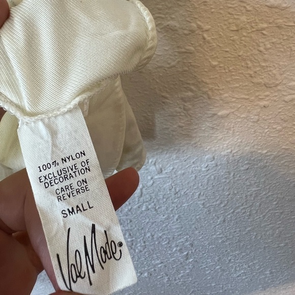 Vintage Vae Mode Lace Floral Bodysuit Lingerie Small - Picture 5 of 5